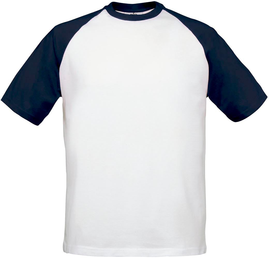 Raglan Kontrast T-Shirt Base-Ball