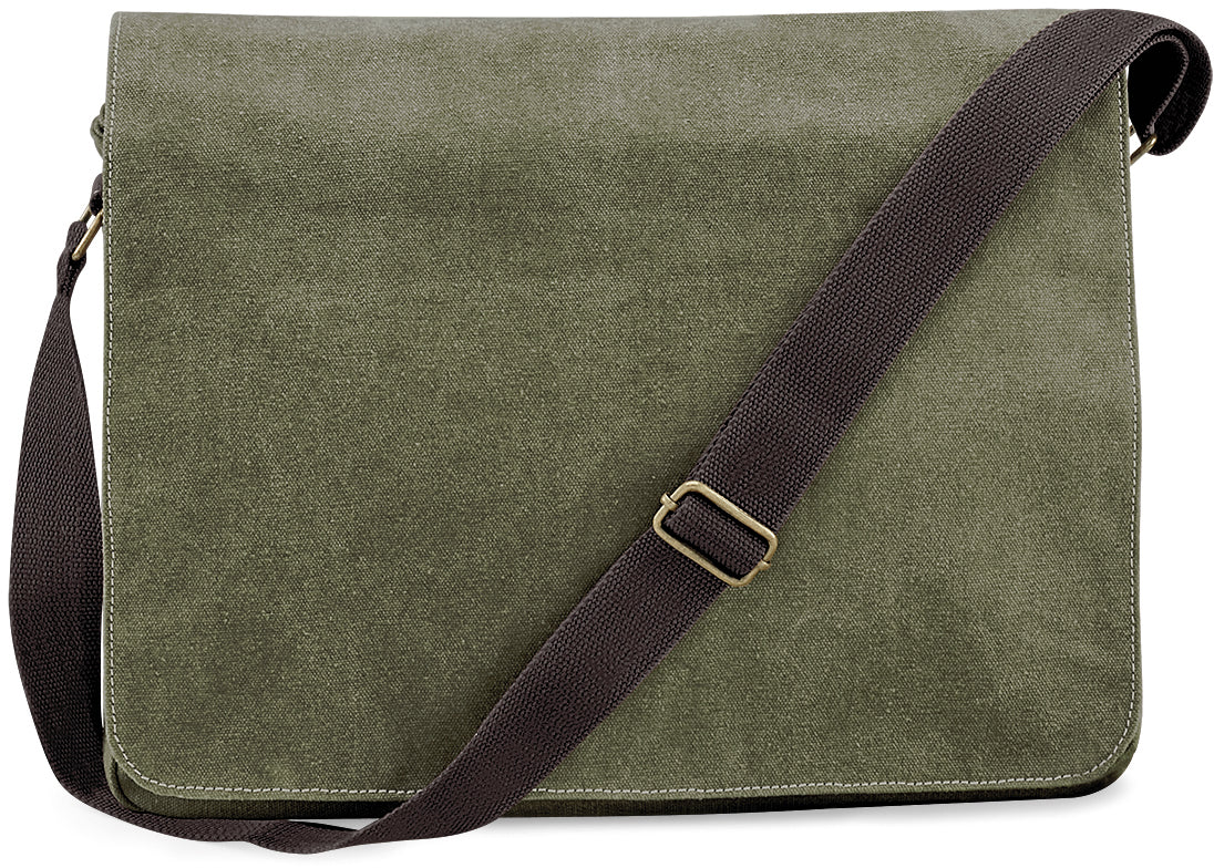 Vintage Tasche mit Umschlag